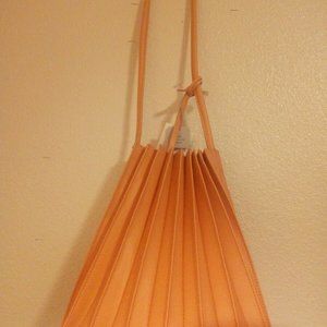 Pleated Bucket Bag - A New Day Coral Pink